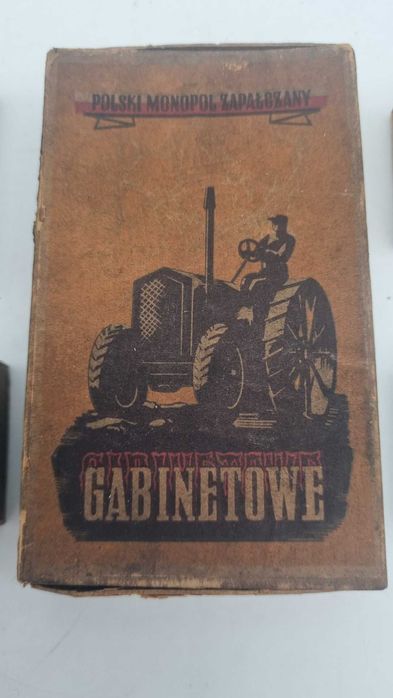 Zapałki PRL Gabinetowe PKO Samoloty 5 szt