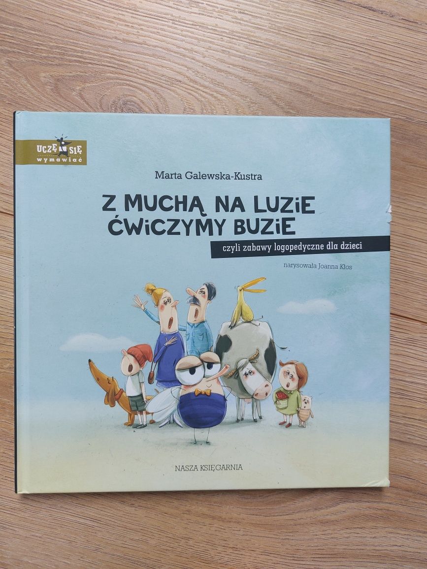 Z muchą na luzie ćwiczymy buzię