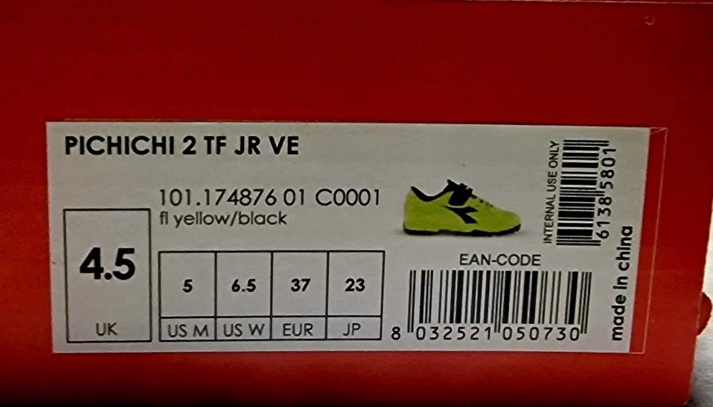 Tenis Diadora n37 novos fut.salão, nunca usados com etiqueta