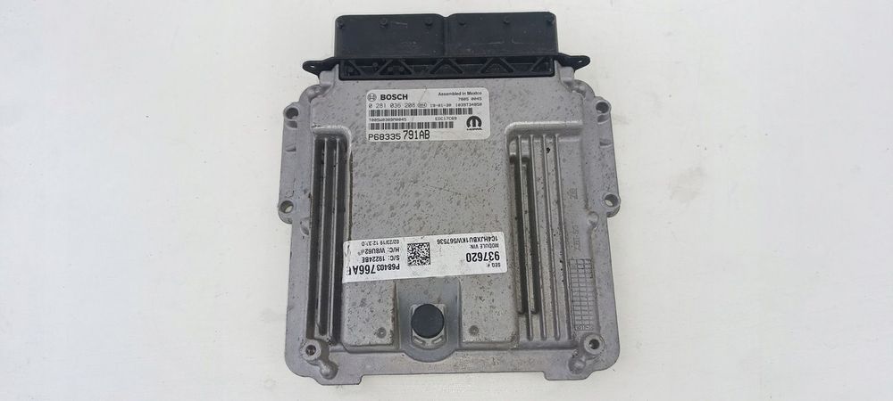 Jeep Wrangler JL moduł sterownik komputer 68335791AB 0281036208