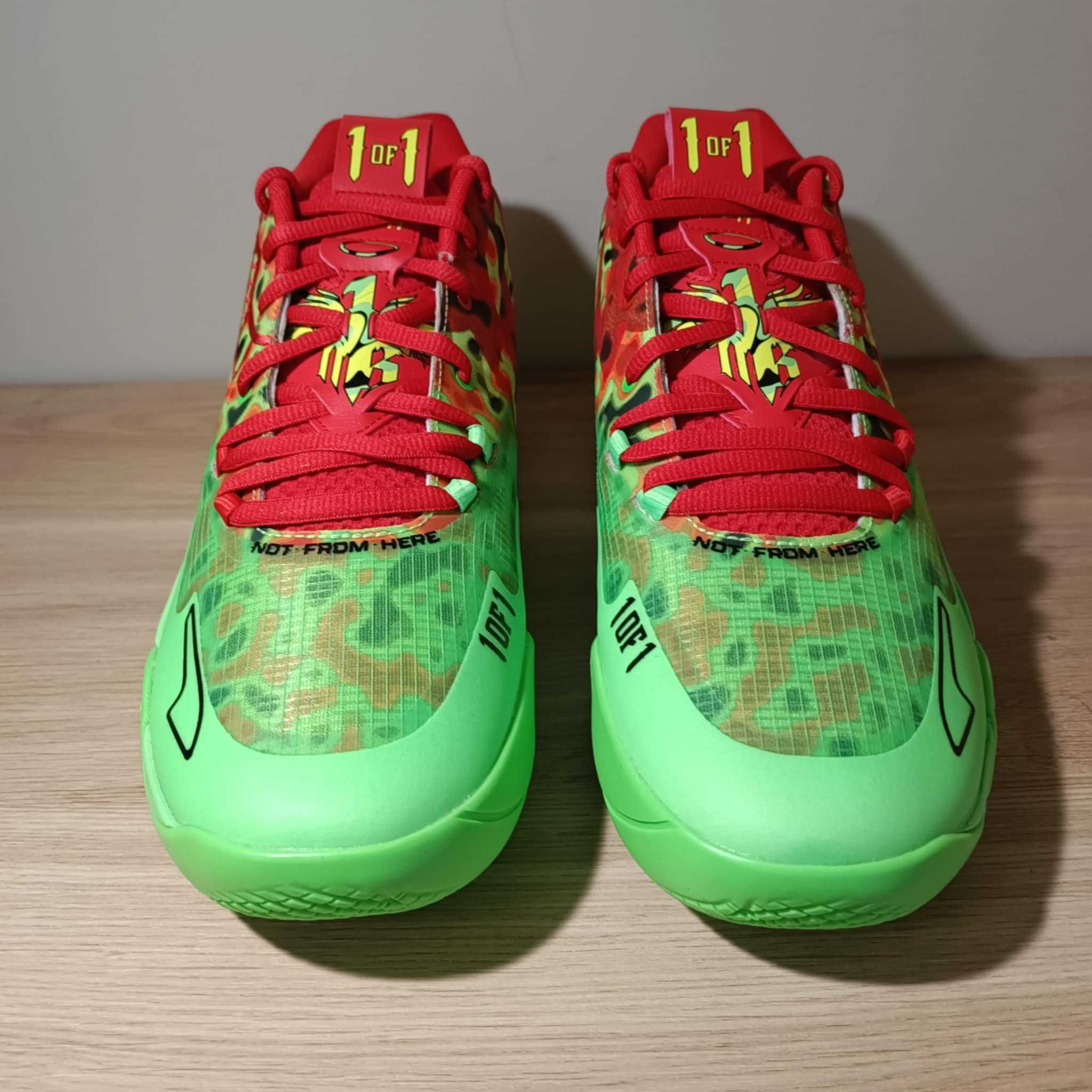 Puma MB.01 Thermal r. 46 (30 cm) Fluro Green Pes-PUMA Red