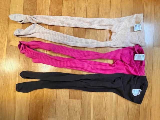 ciepłe rajstopy H&M roz.122-128cm