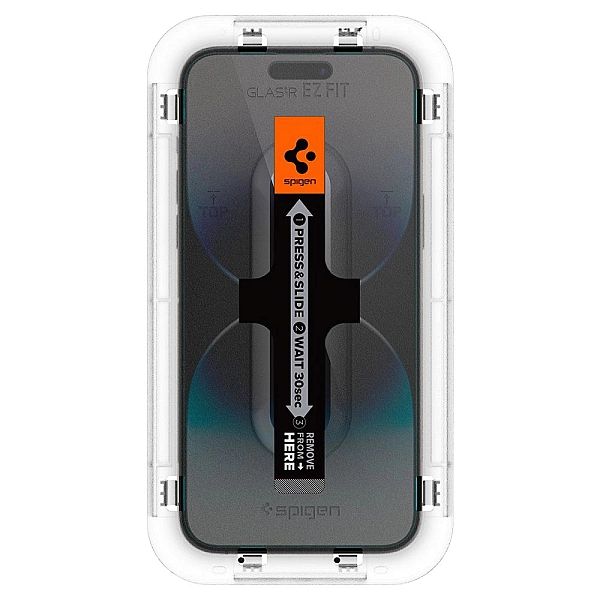 2x Szkło Hartowane Spigen Glas.tr Ez Fit do iPhone 14 Pro Max Clear