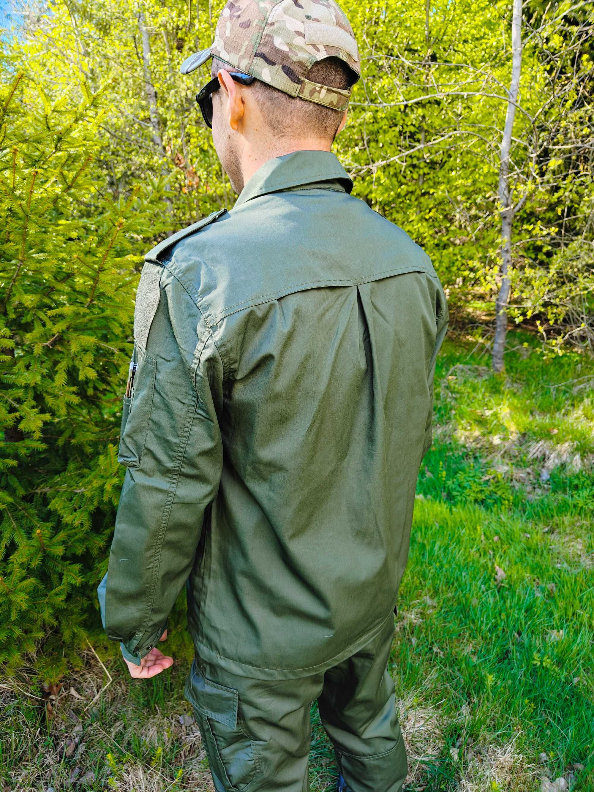 Тактичний костюм оливкова військова форма одяг для зсу літній легкий