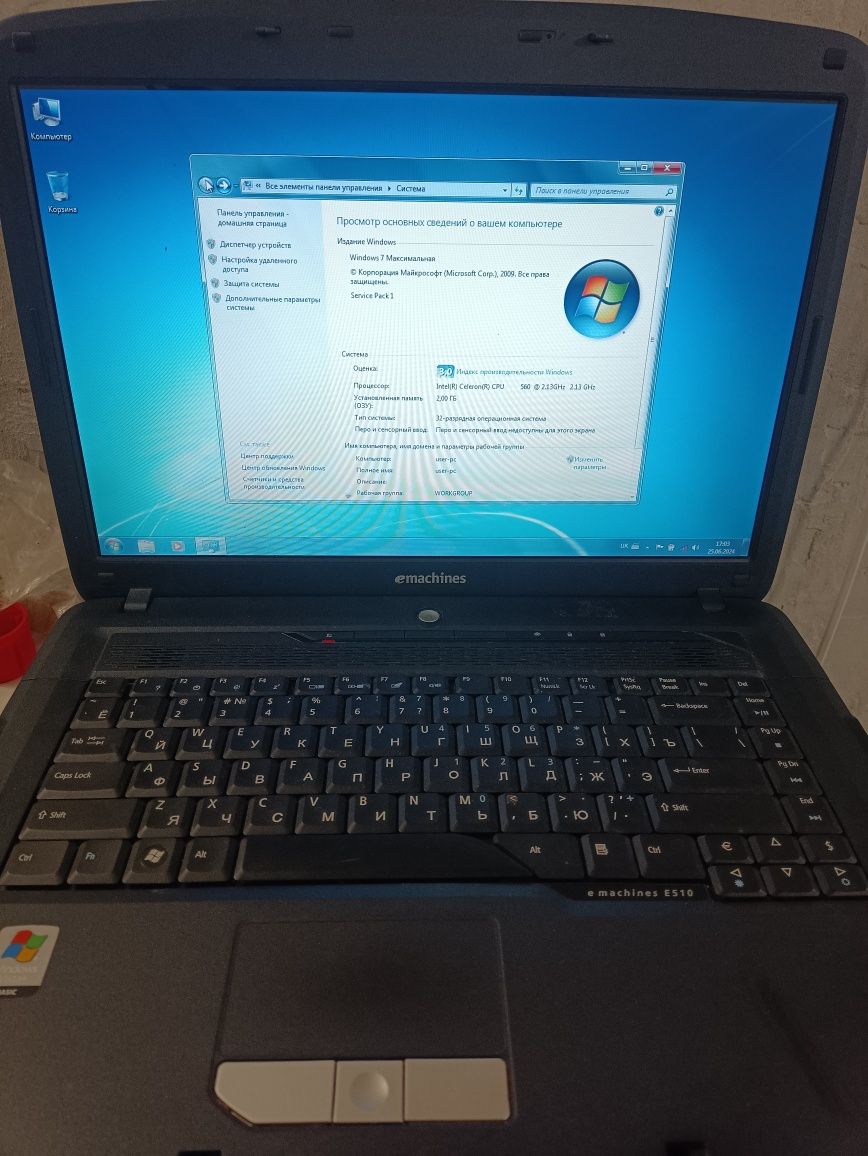 Ноутбук emachines E510 (KAL10)