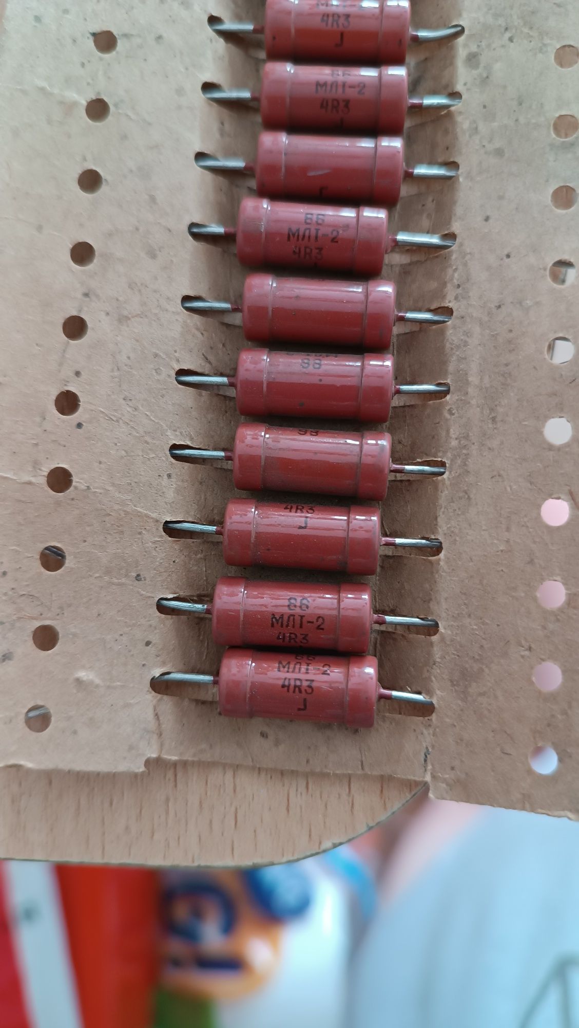 Rezystory 86 MŁT-2, 15 szt