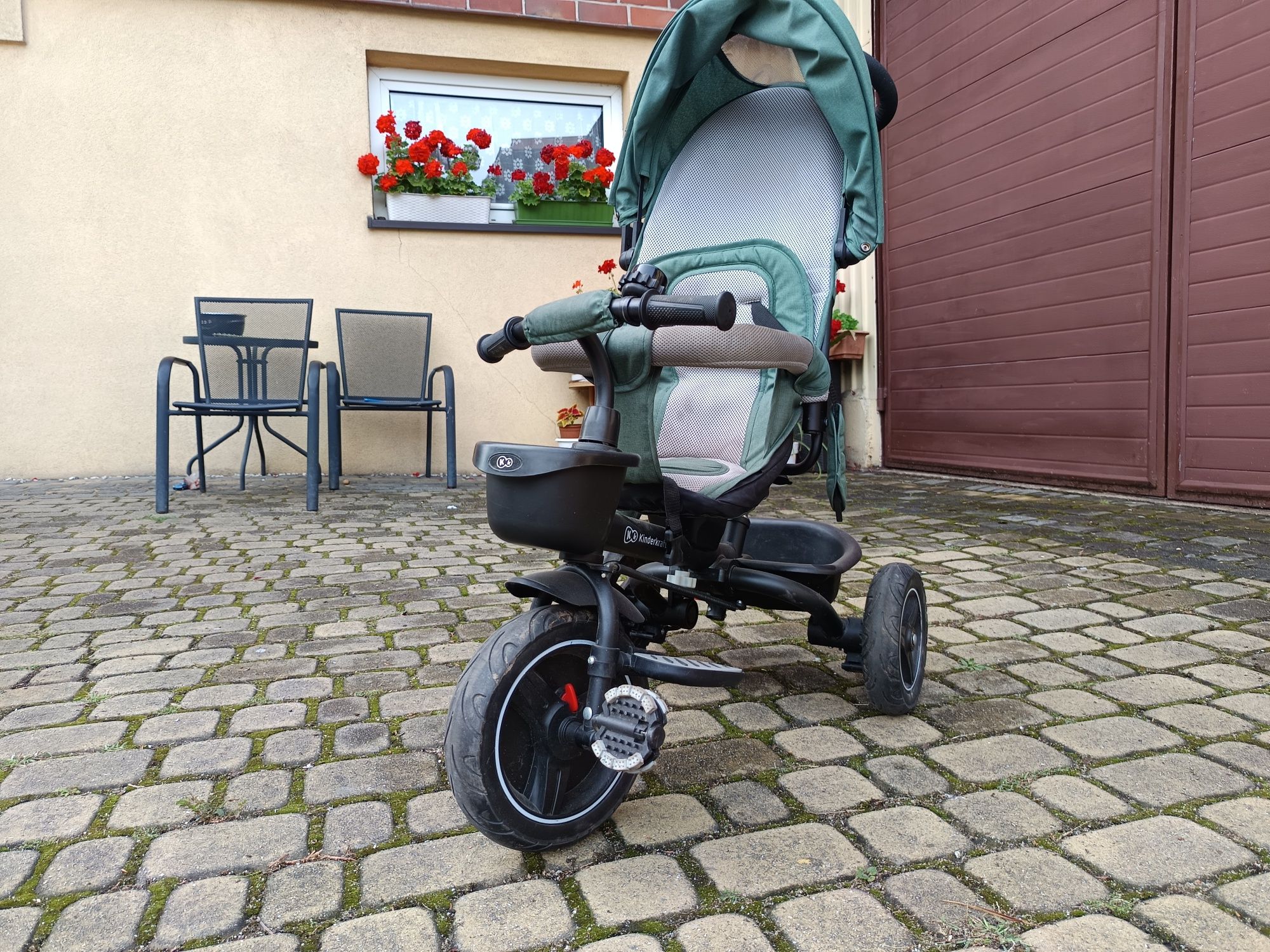 Wózek rowerek  kolor khaki