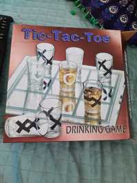 Tic-Tac-Toe drinking game gra towarzyska