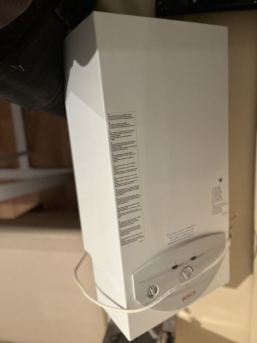 Placa a gás e esquentador a gás