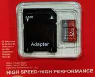 Karta SD 32 GB z adapterem