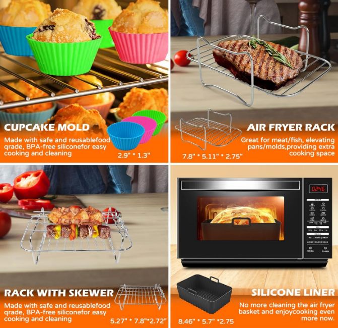 Zestaw akcesoriów do Air Fryer Ninja Af300EU, Af400EU, Tower T17088