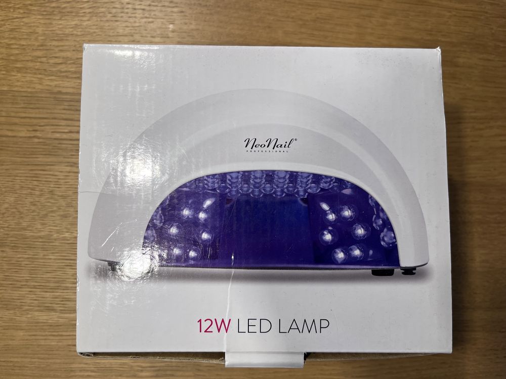 Lampa do paznokci LED 12W czarna Neonail