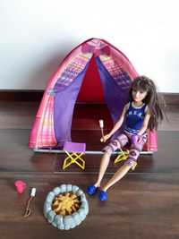 Barbie mattel namiot / kemping ognisko