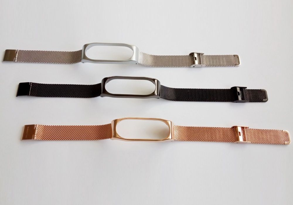 Металлический ремешок Xiaomi Mi Band 3/4 MiBand 3/4 ми бенд 3/4
