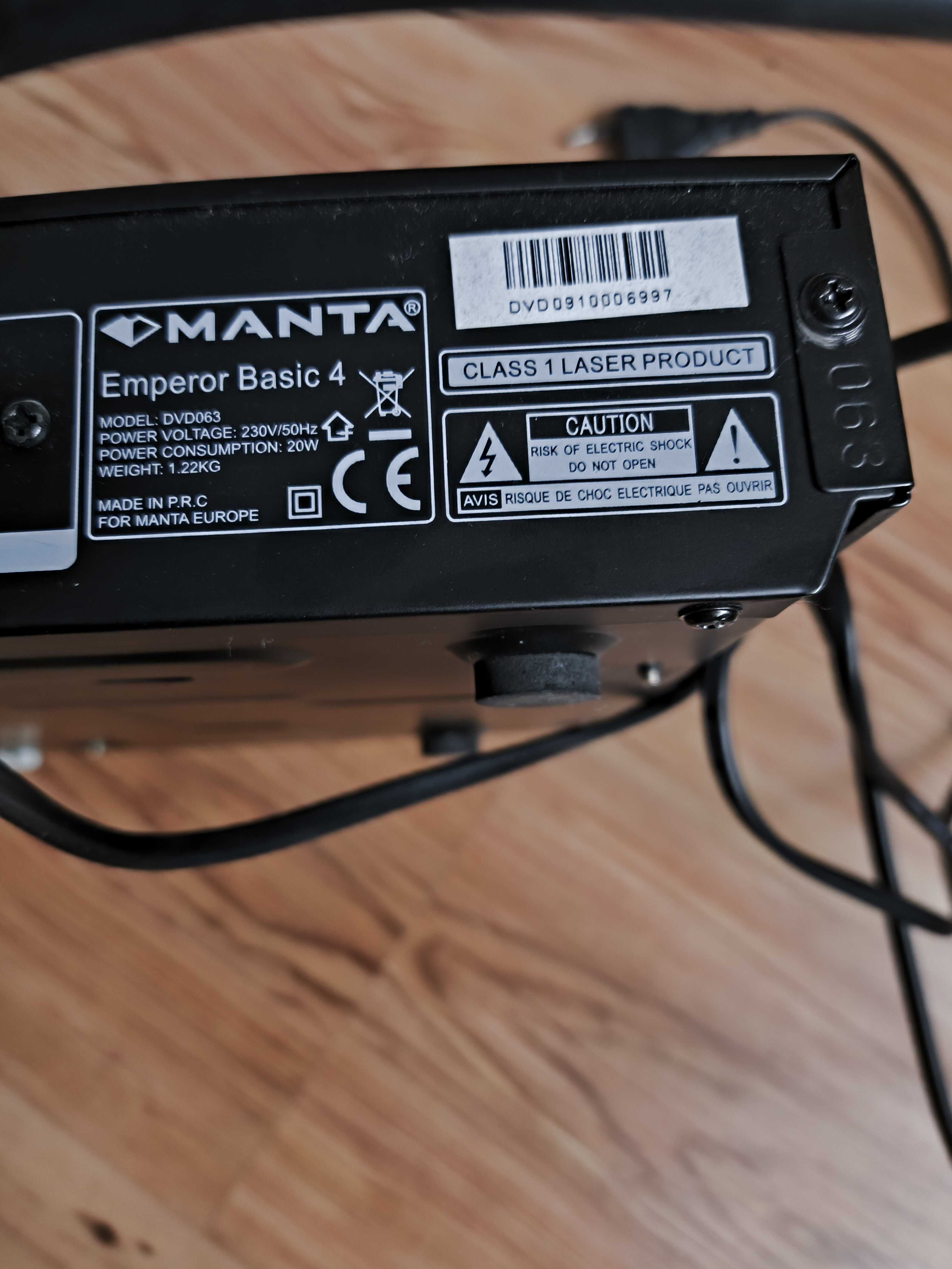 Manta odtwarzacz DVD z USB