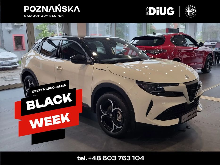 Alfa Romeo Junior 1.2 145 KM MHEV Speciale, od ręki, Auto Diug Słupsk