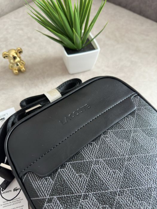 Сумка Lacoste Monogram | Crossbody Bag | мессенджер | лакоста лакосте