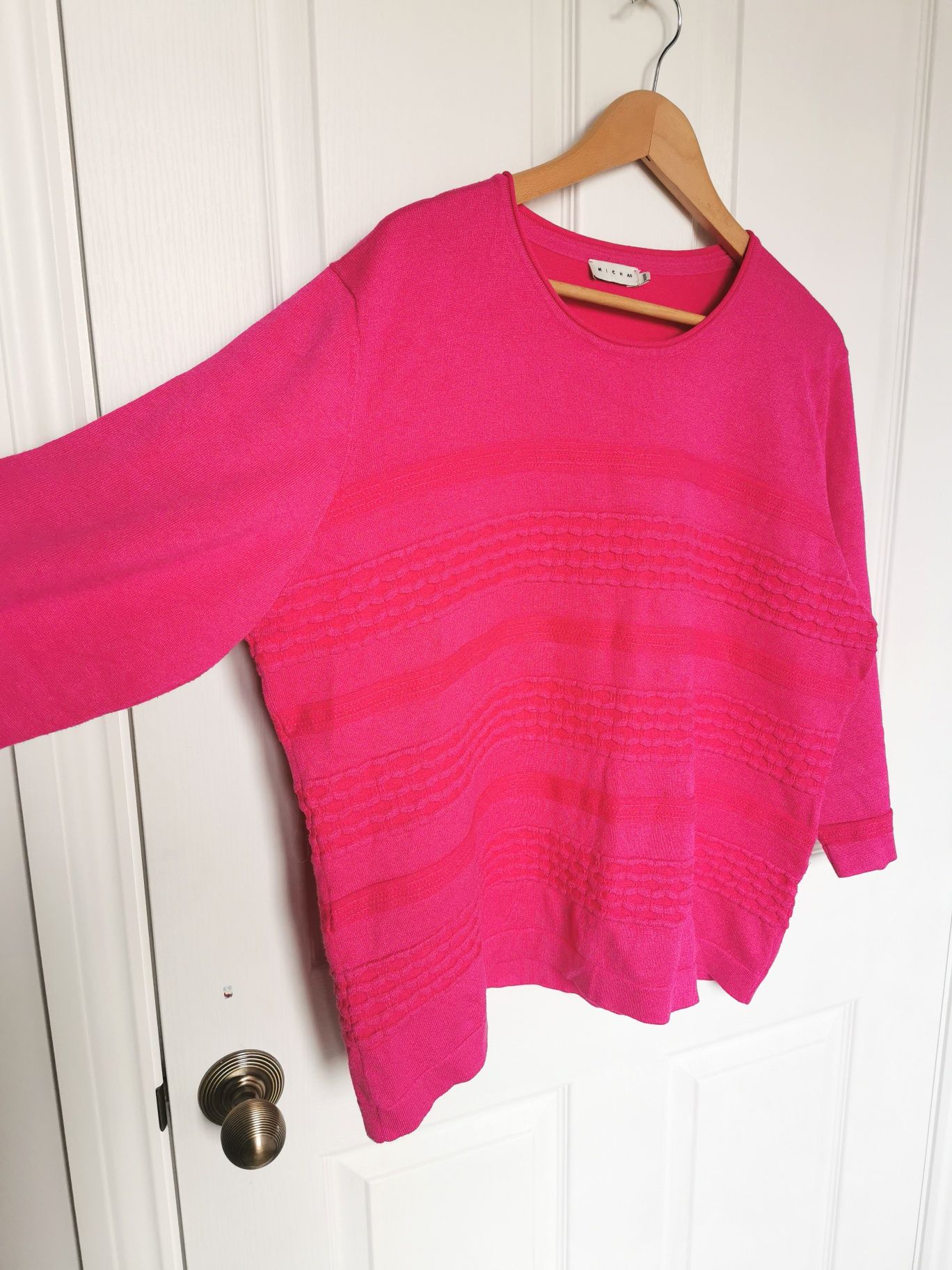Różowy sweter Micha, rozmiar XXL-46