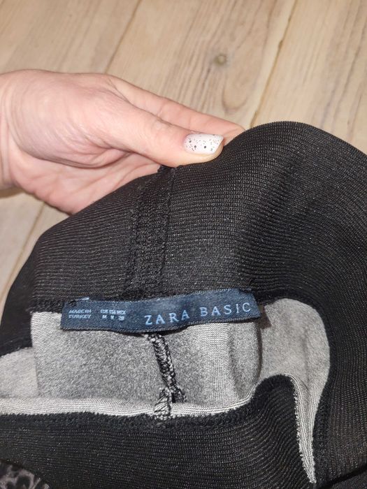 Леопардові лосини  ZARA, з утяжкою, розмір М
