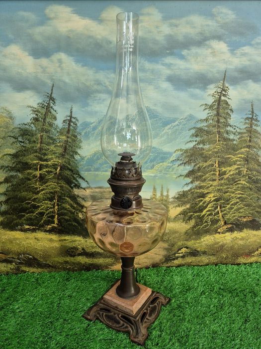 Lampa naftowa Francja XIXw.