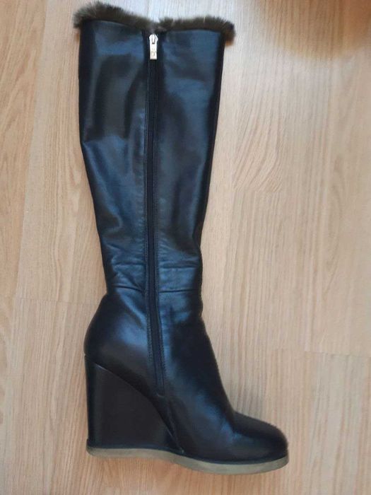 Сапоги  Antonio Biaggi , кожа.