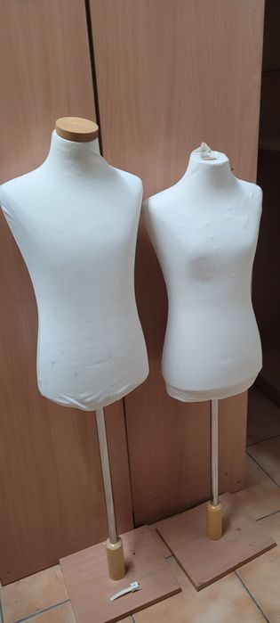 Manekin do ubierania 2 sztuki