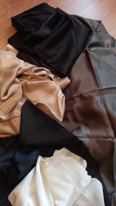 Ткань подкладочная. Атлас. Радянських часів