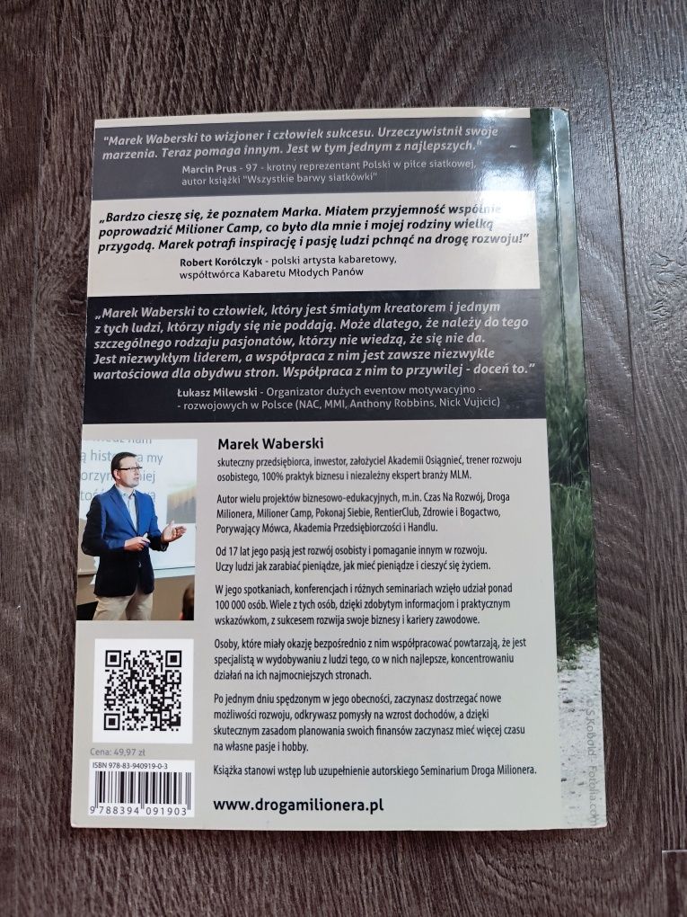 Droga milionera czyli sztuka owocnego życia Marek Weberski