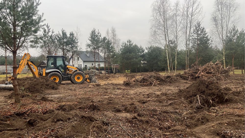 Usługi koparko ładowarka i wywrotka