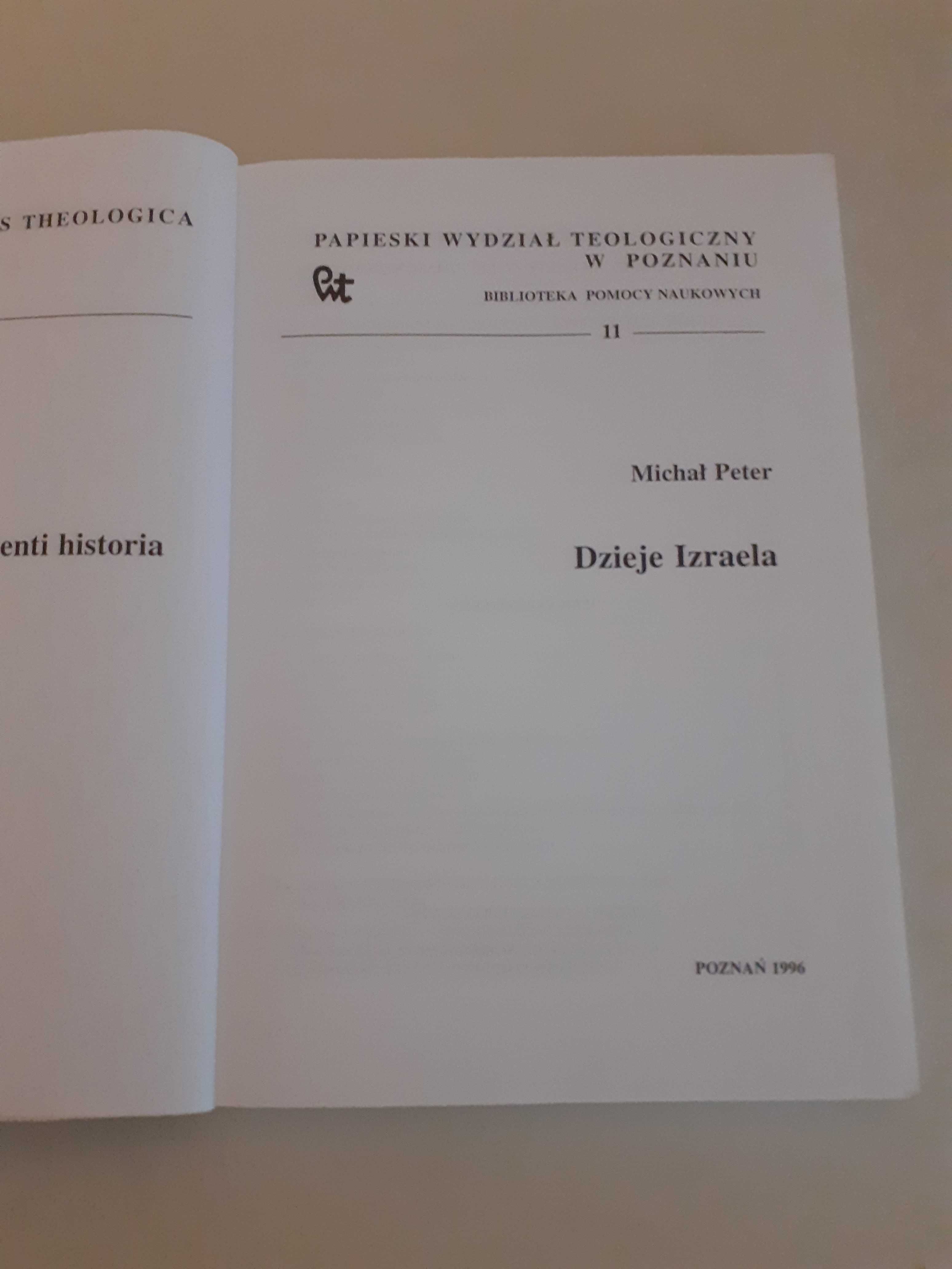 Peter Michał Dzieje Izraela. /Biblioteka Pomocy Naukowych. Tom 11/