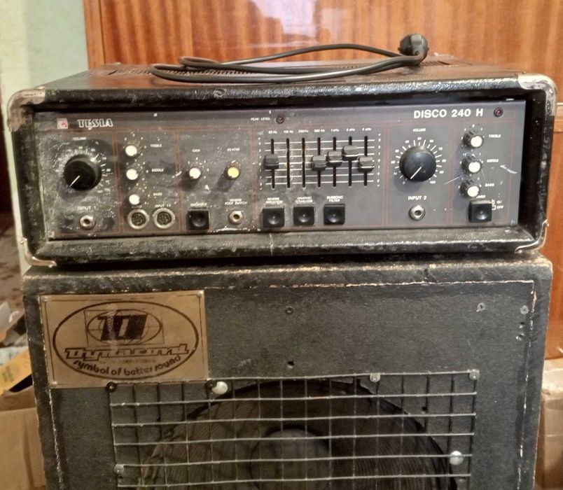 УНЧ Инструментальный Усилитель Tesla DISCO 240 H