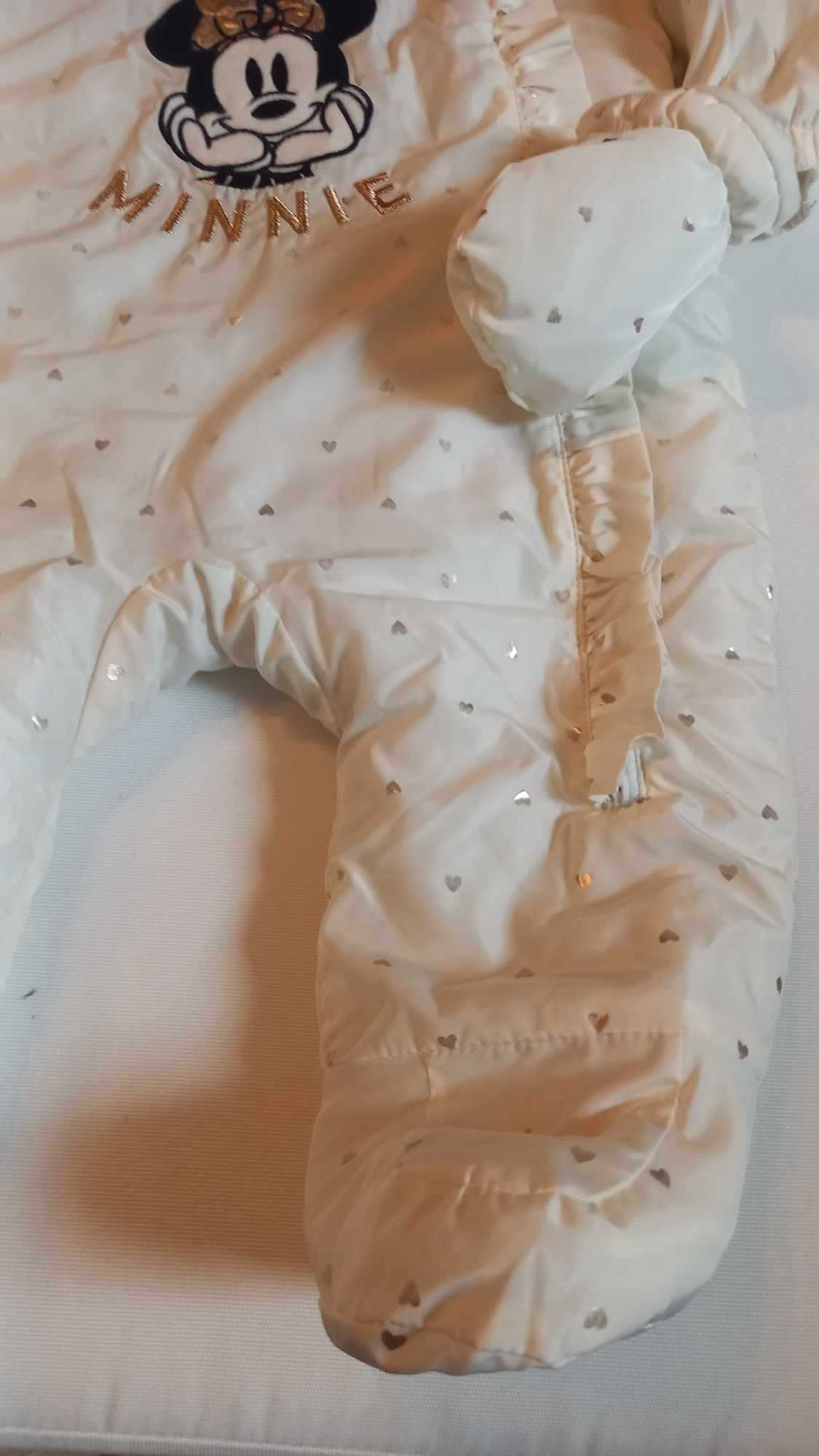 Kombinezon zimowy dla dziewczynki Minnie r. 74 cm
