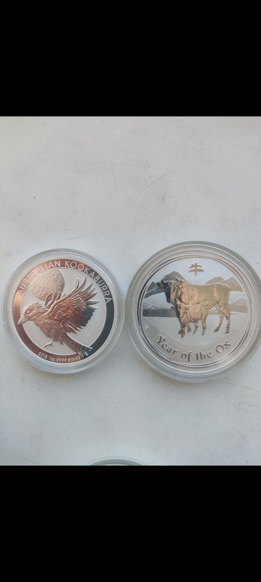 Срібна інвестиційна монета,серебрянная монета,1 унція срібло,1fl.oz