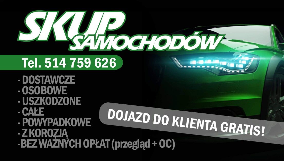 Skup aut osobowych dostawczych oraz ciężarowych