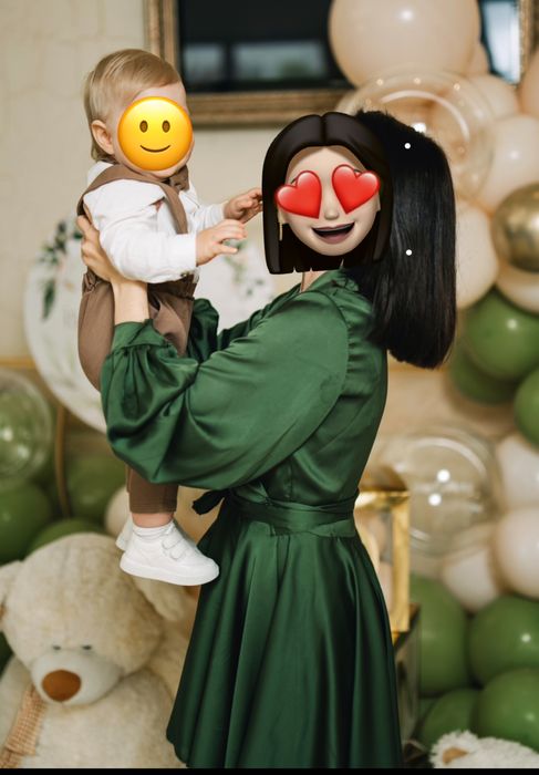 Продам атласну сукню нарядна святкова