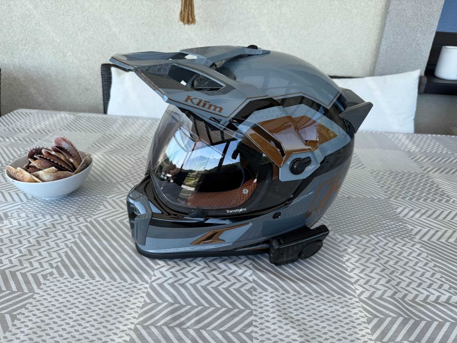 Kask KLIM Krios PRO RALLY Carbon L + Intercom SENA 60S
