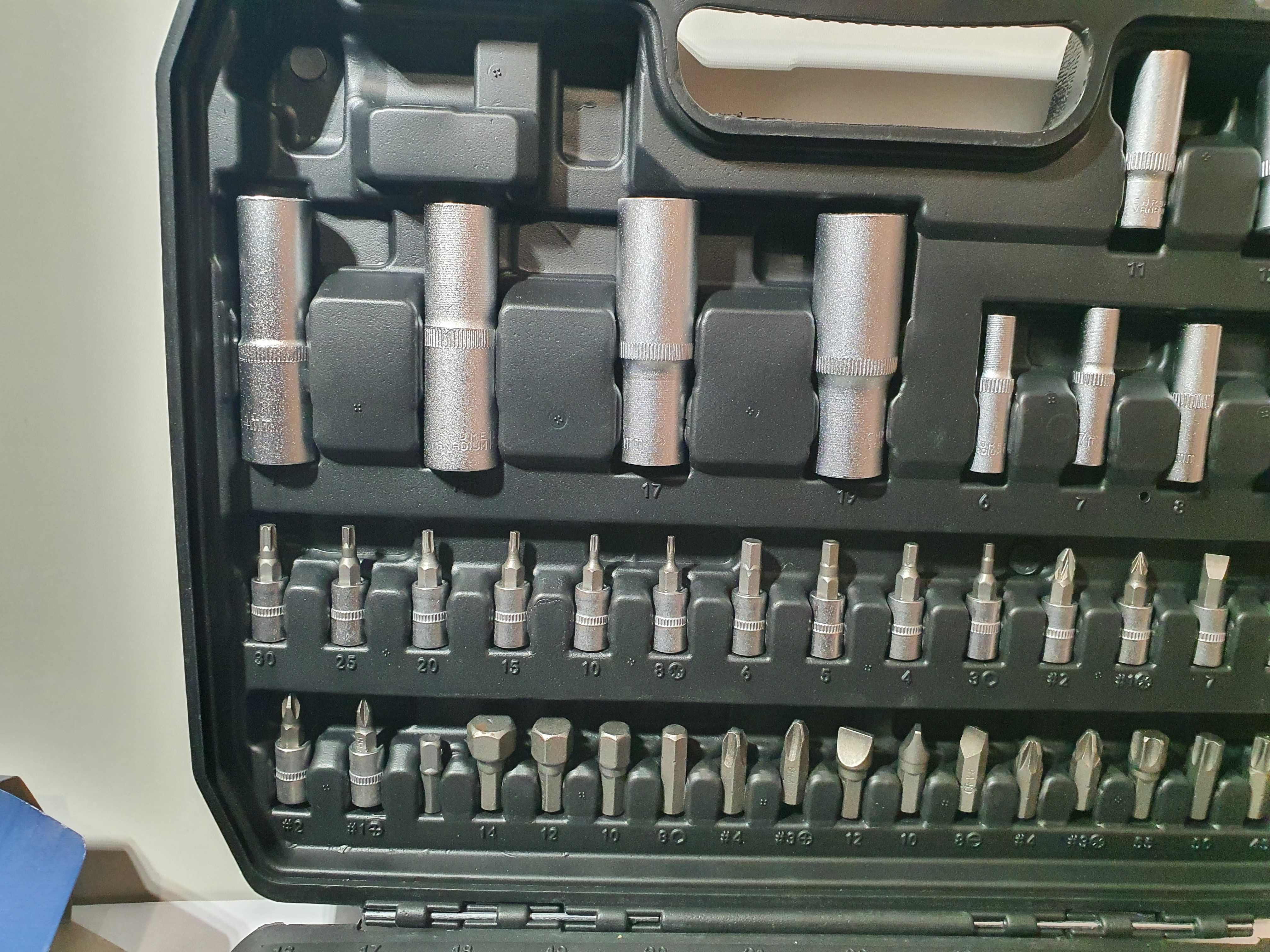 Komplet klucze nasadowe +grzechotki NITEO TOOLS -94el Nowe neo king