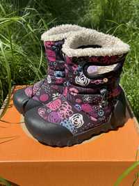Чобітки bogs 26 17.9 для дівчинки зимові ботинки b-moc garden