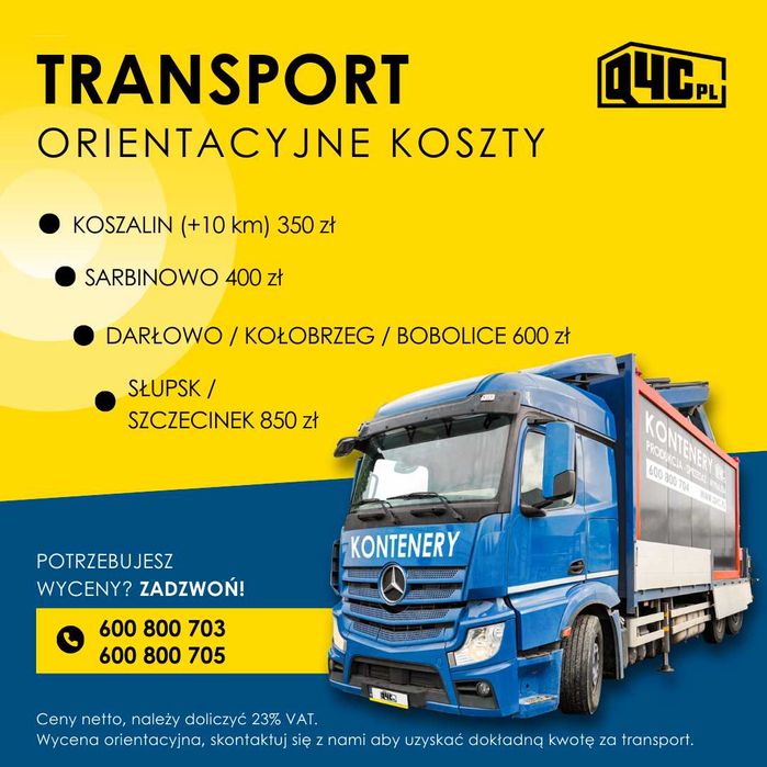 Kontener magazynowy 6 m, dostępny od ręki na placu
