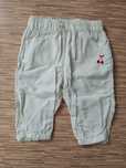 Cienkie spodnie dziewczęce H&M rozmiar 74