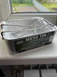 Набір посуду для приготування їжі Mess Tin, Mil-Com, Silver