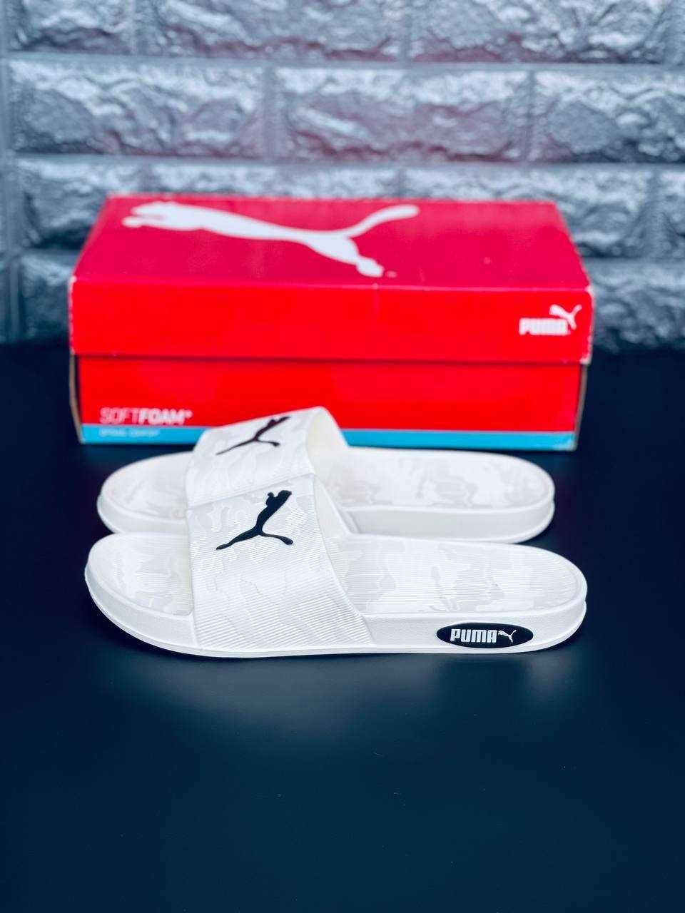 Шльопанці Puma Popcat 20 чоловічі 40-46! Тапочки для прогулок White