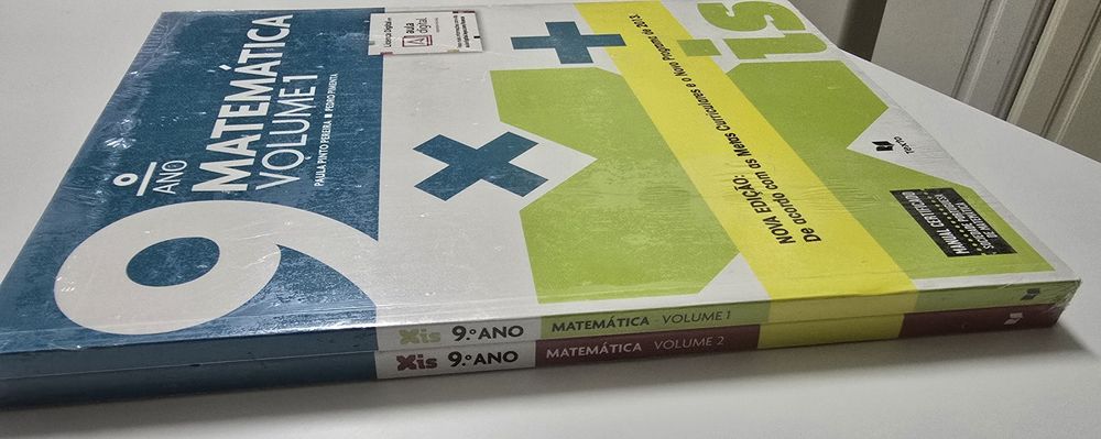 Xis9 Vol.1 e Vol.2 - Matemática - 9⁰ Ano - [NOVOS E SELADOS]