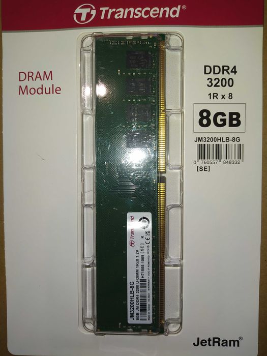 Transcend DDR4-3200 8GB JetRam