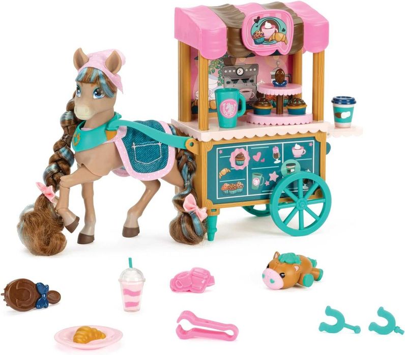Дикі гриви Кафе пекарня Wild Manes Horse Toys Cocoa’s Bakery Café