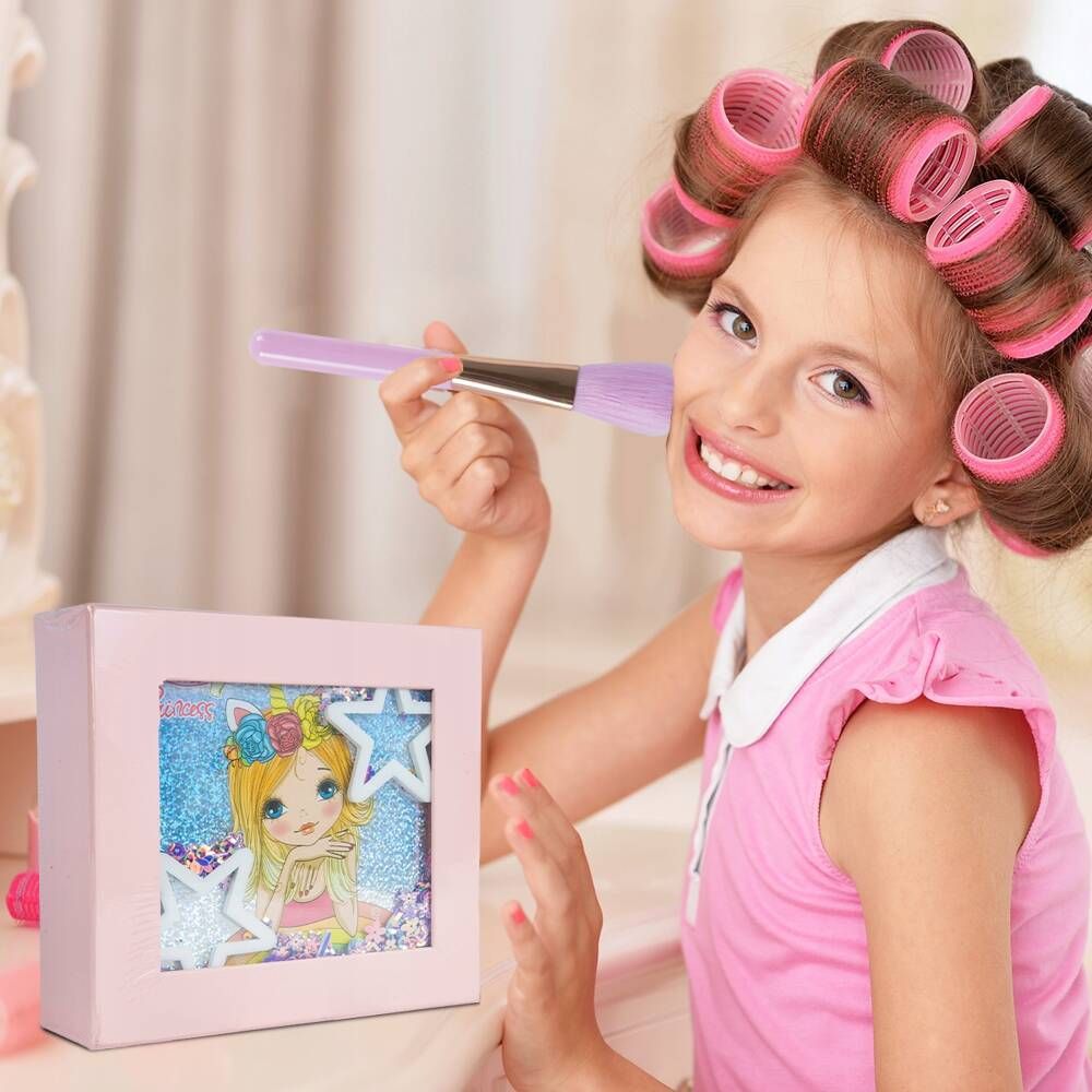 Zestaw Kosmetyków Do Makijażu I Paznokci Cienie Lakiery Dla Dzieci