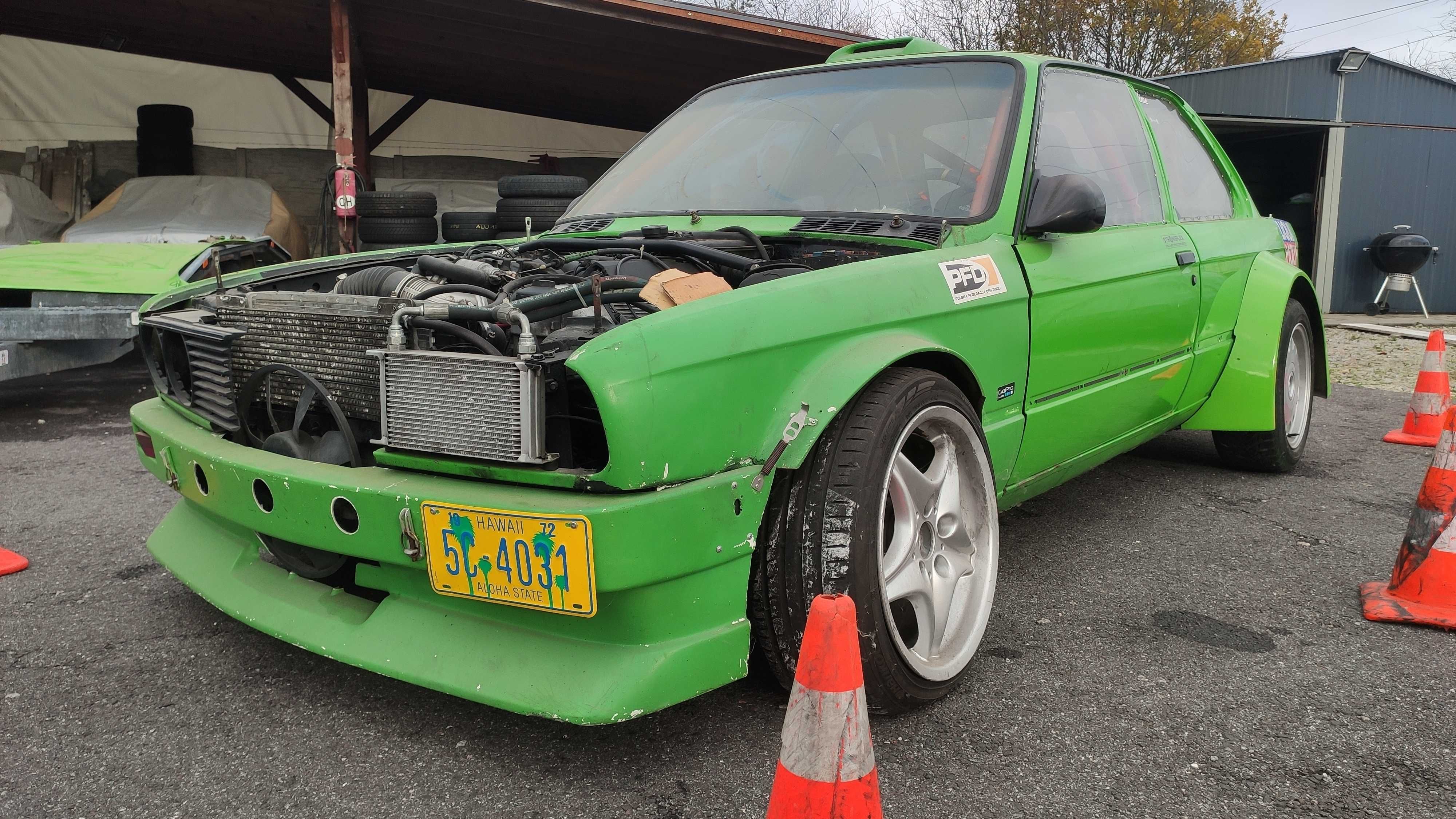 BMW e30 Drift M60B40 V8 286PS  Ceramika Spiek Hydro Łapa itp itd :)