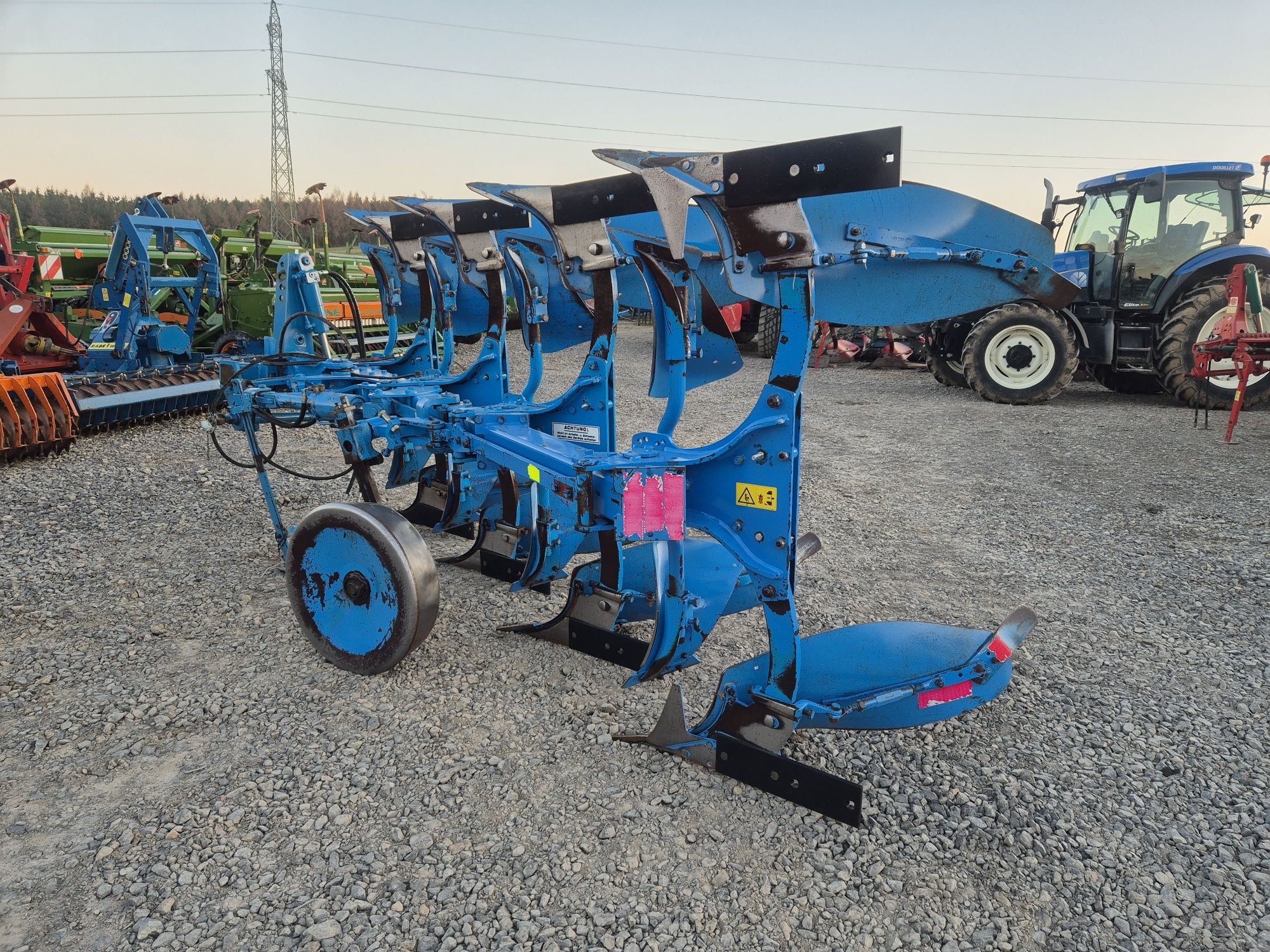 Lemken VariOpal 120 4 skibowy pług obrotowy Vario 30-50cm