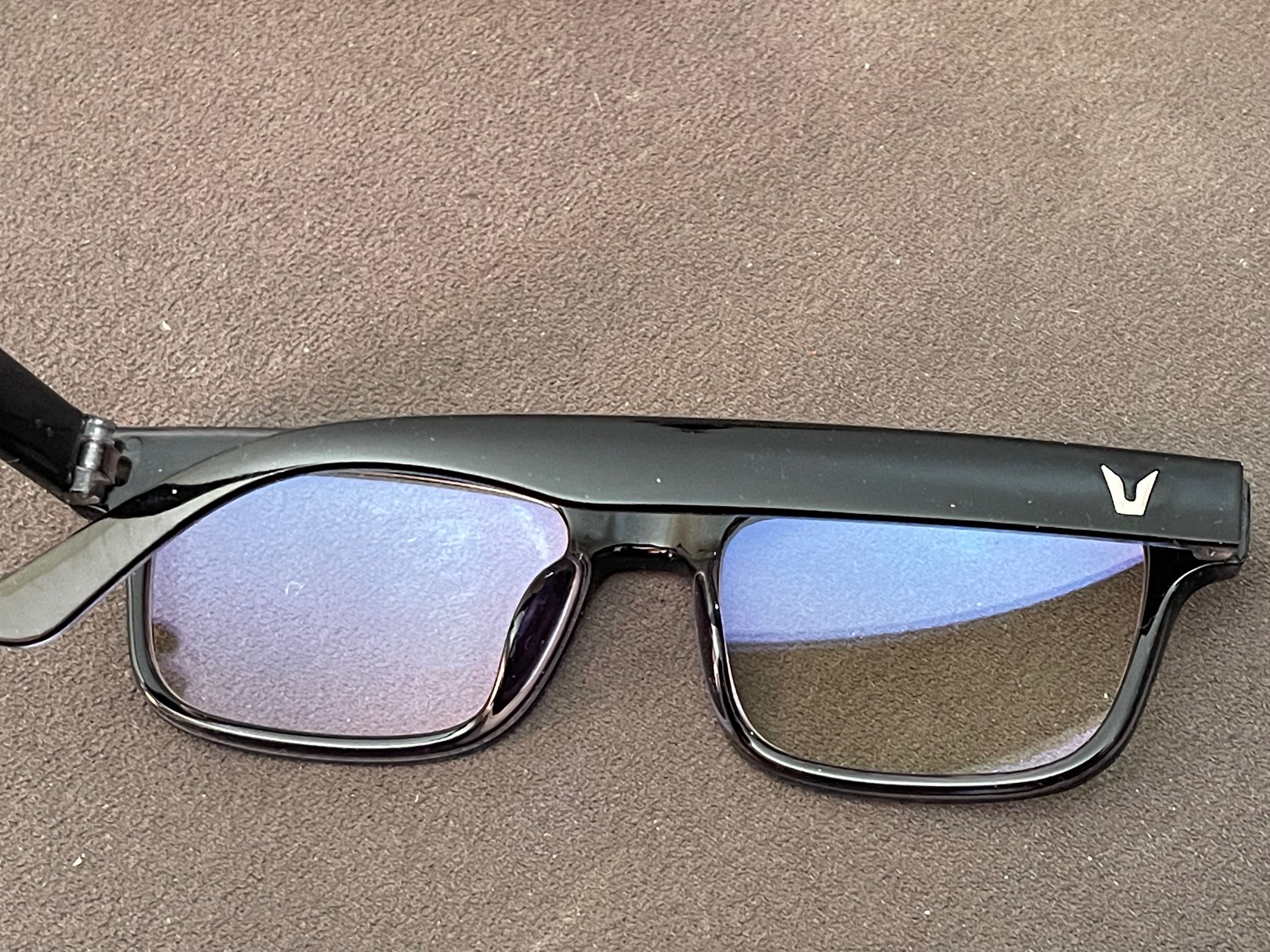 Okulary zerówki z filtrem czarne błyszczące nowe - wstaw swoje szkła
