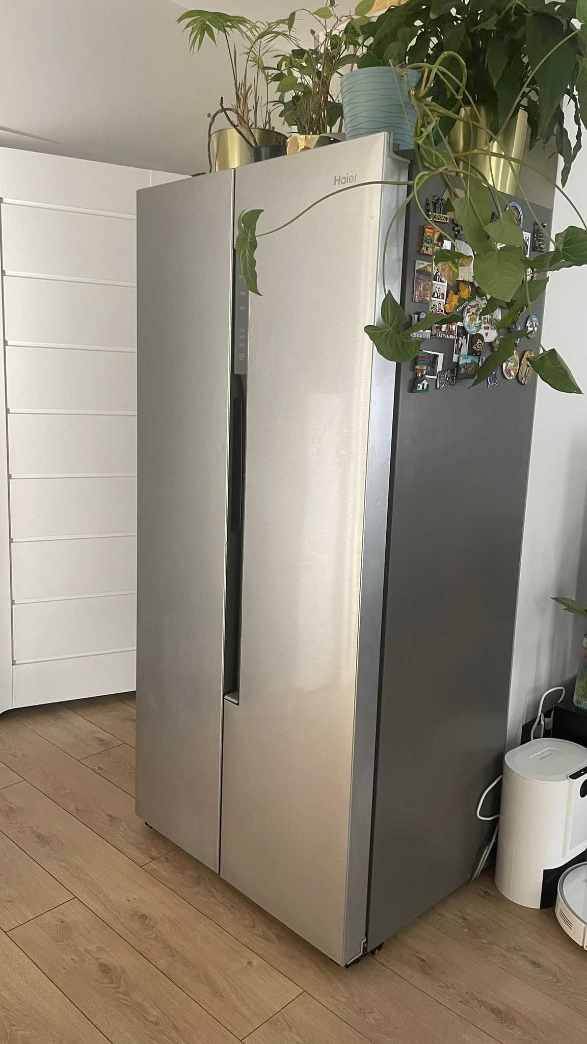 Lodówka Haier Side by Side 180x83x64 – używana, cicha, zadbana